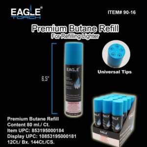 EAGLE TORCH PREMIUM BUTANE ITEM# 90-16