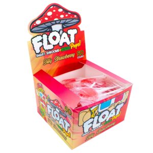 FLOAT SHROOM LOLIPOPS SMART SHROOMS+D9THC 50CT DIS