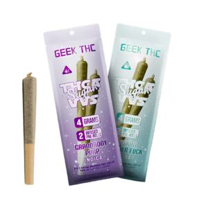 GEEK THC PRE ROLL 2G 2CT/10PK