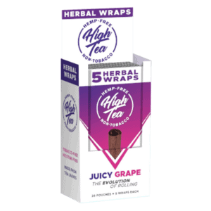 HIGH TEA HERBAL WRAP JUICY GRAPE 25/5PK