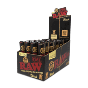 RAW CONE CLASSIC BLACK KING 32PK
