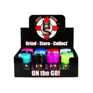 HERB SAVER GRINDER JAR SMALL 12CT DISPLAY