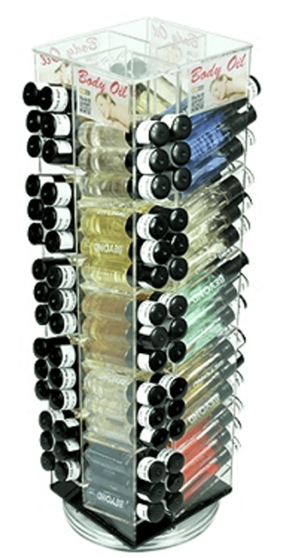 BODY OIL (120 COUNT) WITH LOCK DISPLAY