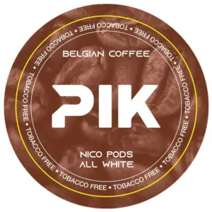 PIK NICOTINE POUCH BELGIAN COFFEE 6MG/5PK
