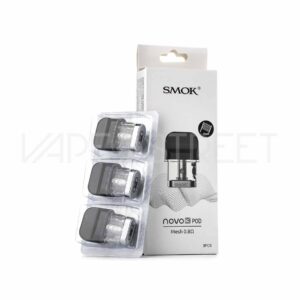 SMOK NOVO X CLEAR POD DC 0.8HM MTL 3POD/ PER PACK