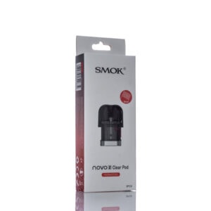 SMOK NOVO X CLEAR POD MESHED 0.8HM 3PCS/PER PACK