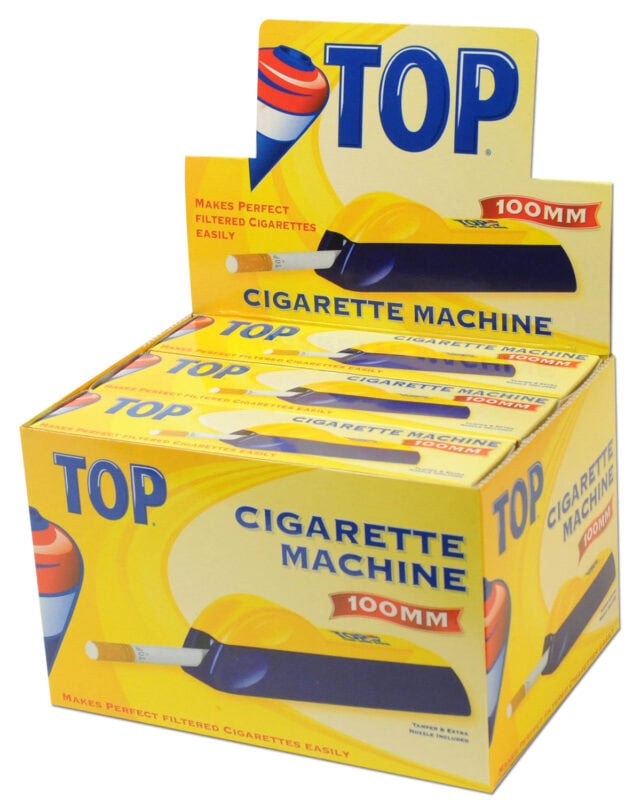 TOP CIGARETTE MACHINE 100MM 6CT #T100M