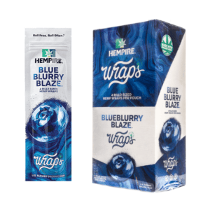 HEMPIRE HEMP WRAPS 15/4CT BLUEBLURRY BLAZE