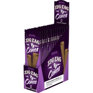 ZIG-ZAG CONES GRAPE