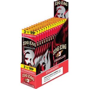 ZIG-ZAG CIGARILLOS 3/99 STRAWBERRY