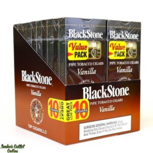 SWISHER SWEET BLACK STONE CIGARS VANILLA 10PK/10CT