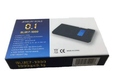 JEWELRY SCALE BLUE7-1000 0.1