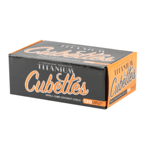 TITANIUM CUBETTES COALS 120CT ORANGE