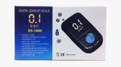 JEWELRY SCALE BLUE5-1000 0.1