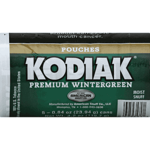KODIAK POUCHES WINTERGREEN 5CT