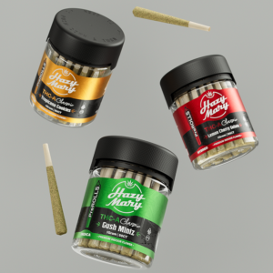 HAZY MARY PREROLL THCA EXOTIC 3G 3CT/10PK