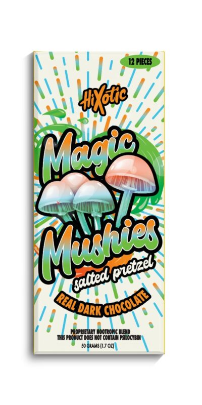 HIXOTIC MAGIC MUSHIES CHOCOLATE BAR