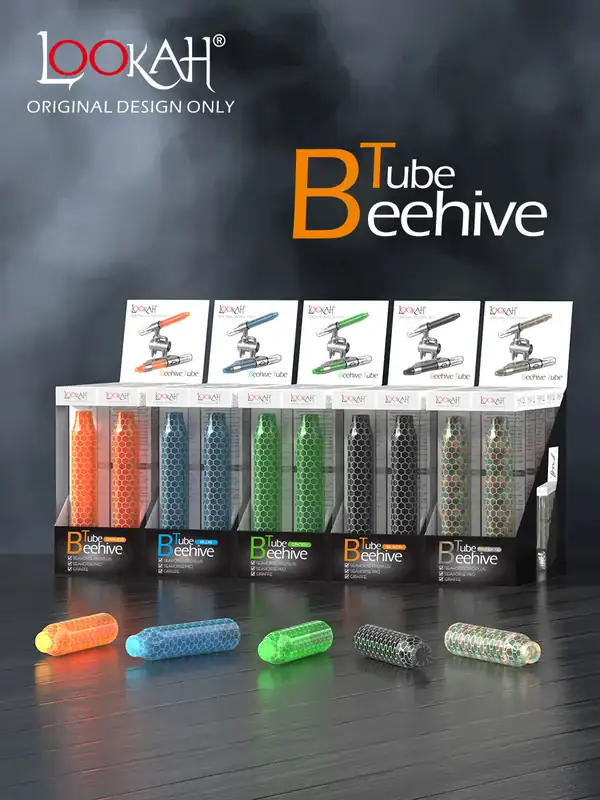 LOOKAH BEEHIVE GLASS TUBE