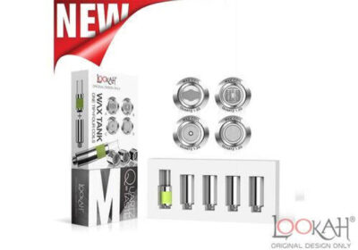 LOOKAH WAX TANK C QUARTZ 1.2OHM (1 TIP+4 COILS)
