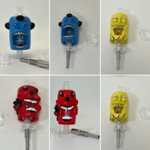 NUGG LIFE GAS MASK IN BOX MIX DEISGN/CHARACTERS