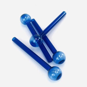 OIL BURNER 6" COLOR(GRN/BLU/AMBR/BLK/PNK/YLOW)