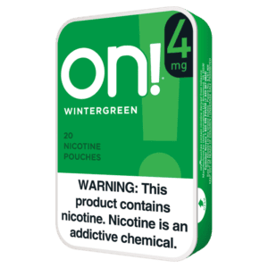 ON! NICOTINE POUCHES 4MG/5PK WINTERGREEN