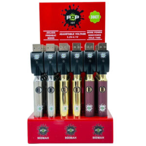 POP HIT 1+1 900MAH 510 THREAD BATTERY