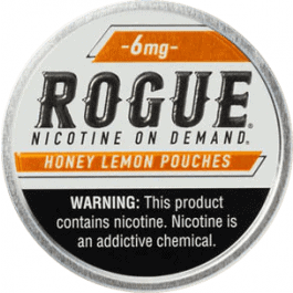 ROGUE NICOTINE POUCH HONEY LEMON 6MG/5PK