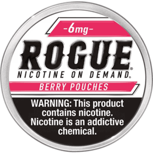 ROGUE NICOTINE POUCH BERRY 6MG/5PK
