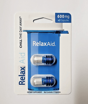 RELAX AID 600MG 2CT/6PK