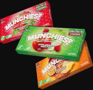 MUNCHIES GUMMIES FROOT JAM 1000MG 10PCS/BOX