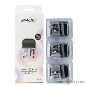 SMOK NOVO X POD DC .08OHM MTL 3PCS/PK