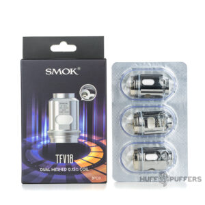 SMOK TFV18 COIL DUAL MESHED 0.15OHM 3PCS/PK