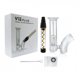 V12 PLUS TWISTY GLASS BUBBLER KIT