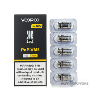 VOOPOO PNP COIL PNP-VM5 5 COIL/1 PACK (MAX 60W)