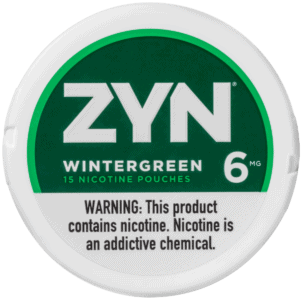 ZYN NICOTINE POUCH WINTERGREEN 6MG/5PK