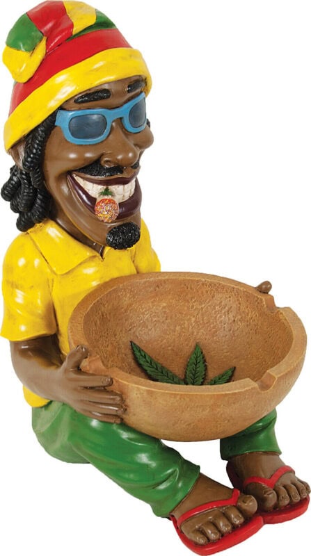 JAMACIAN RASTA ASHTRAY LARGE