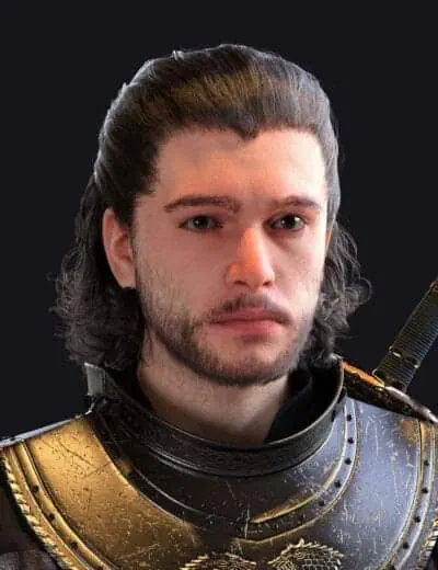 Kit Harington (with Facial Hair) for Genesis 9