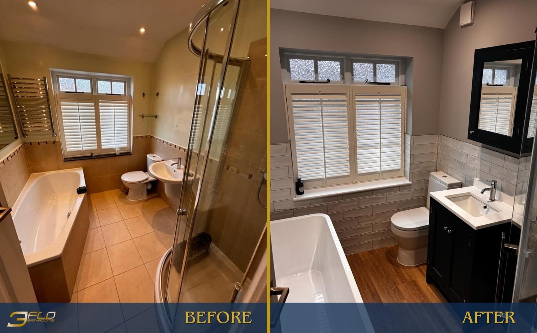 Bathroom Fitter Before and After 9