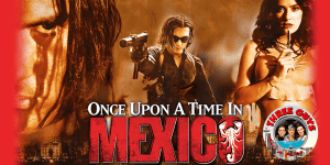 Logo of the 3 Guys and a Flick movie review podcast featuring film-themed graphics.