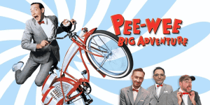 Pee-wee's Big Adventure movie review with hosts from 3 Guys and a Flick podcast.