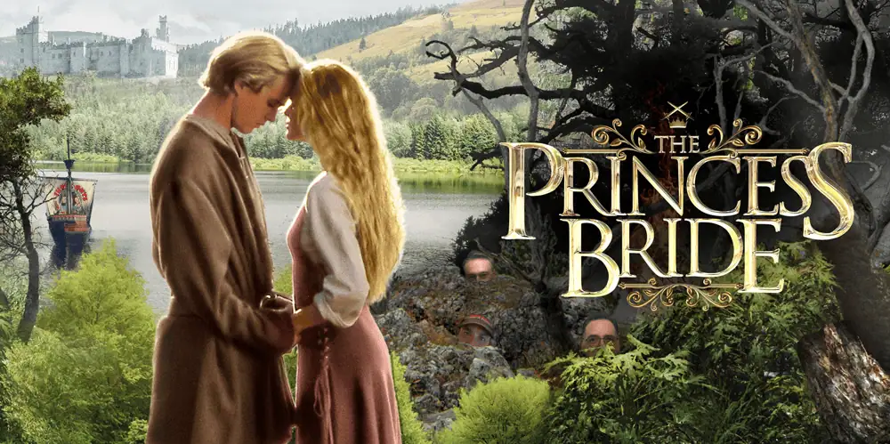 Cover image for The Princess Bride movie review podcast episode.