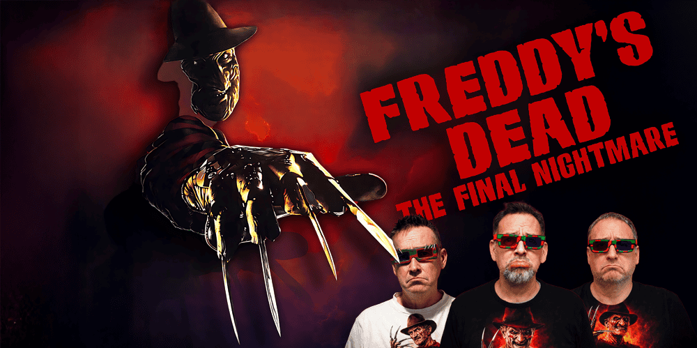 Promotional poster for Freddy's Dead: The Final Nightmare featuring Freddy Krueger and the movie's m.