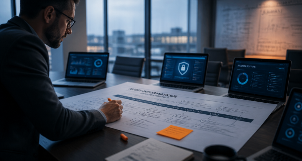 Audit informatique entreprise consultant IT feuille de route