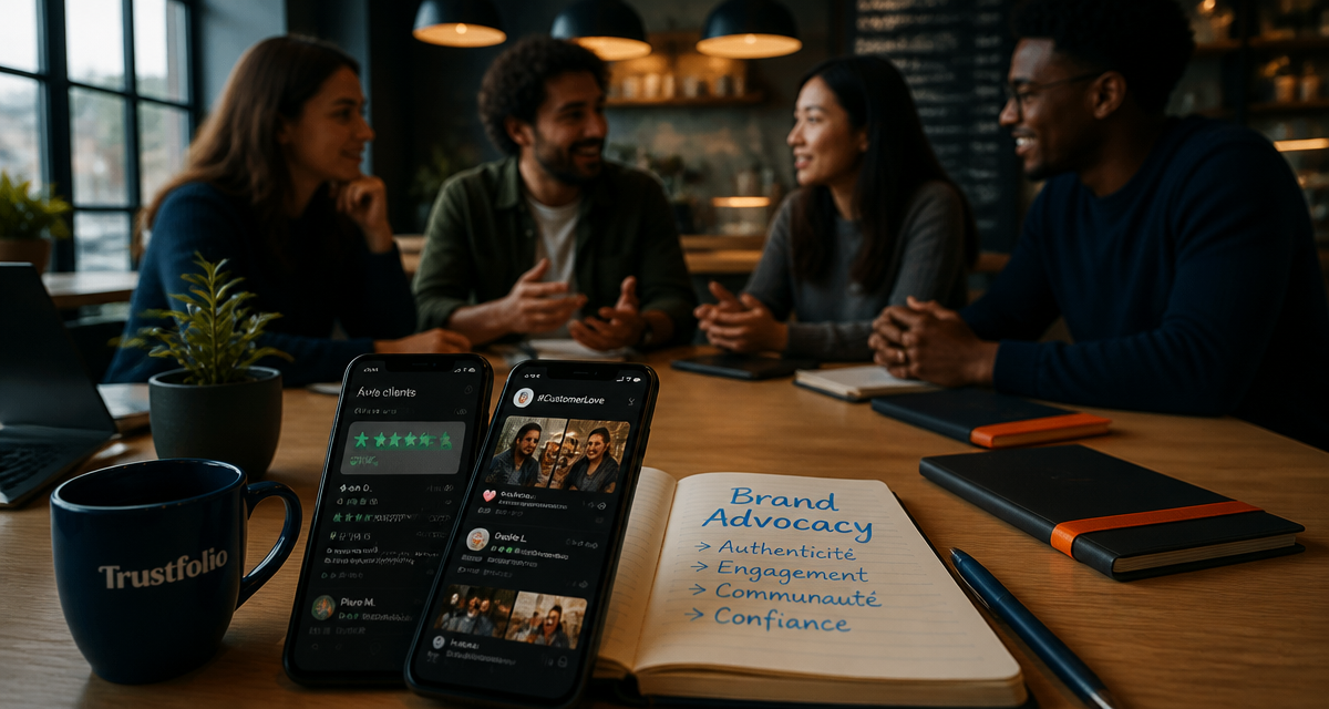 brand advocacy groupe café smartphones avis