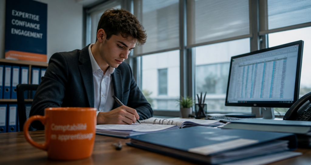 comptabilité apprentissage apprenti bureau