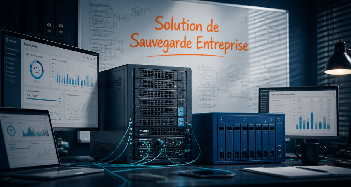 solution de sauvegarde entreprise avec serveur et NAS