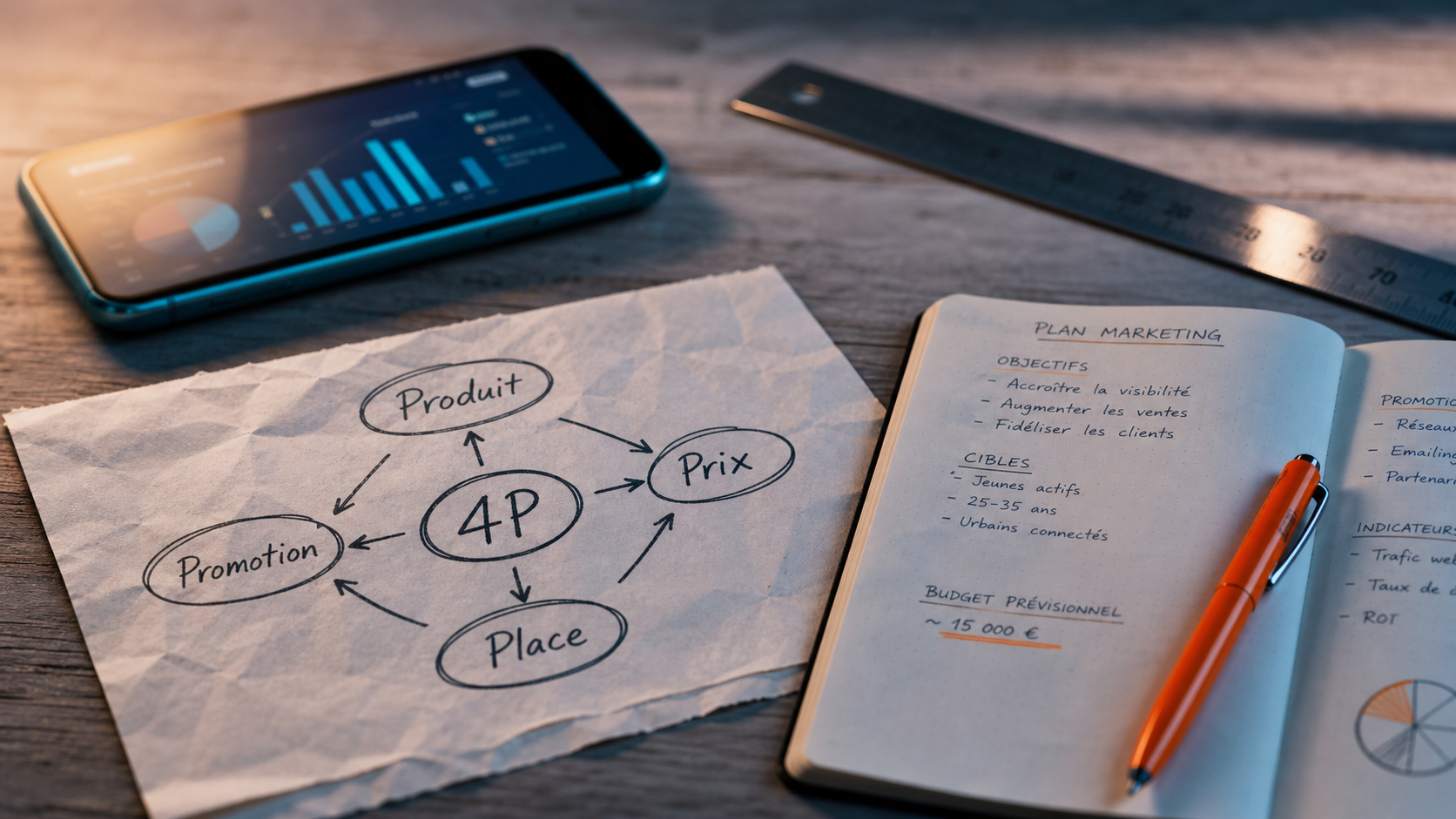 4 p en marketing : produit prix place promotion