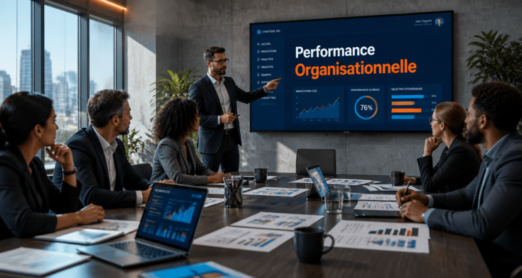 Réunion cadres performance organisationnelle