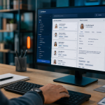CRM recrutement avec ATS, viviers et ROI sur écran de suivi candidats